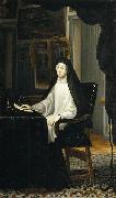 Miranda, Juan Carreno de Portrait of Queen Mariana de Austria as a Widow oil painting artist